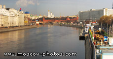 View from Bolshoy Ustinsky Bridge