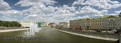 View from Luzhkov Bridge