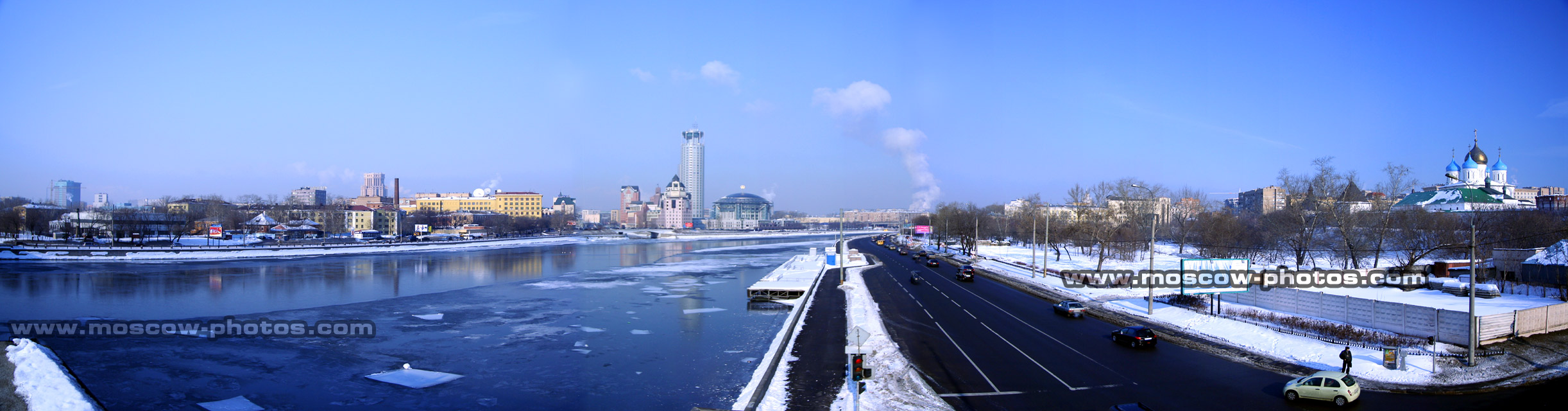 View from Novospassky Bridge
