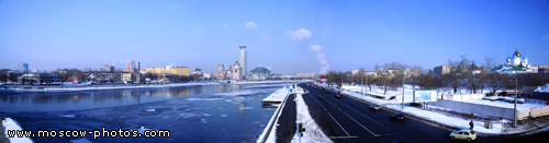 View from Novospassky Bridge