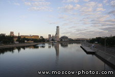 View from Novospassky Bridge