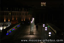 View from Patriarshy Bridge to Cathedral of Christ the Saviour