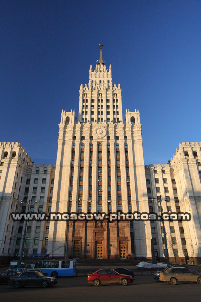 Skyscraper on Sadovaya-Spasskaya Street