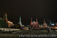 Christmas tree on Red Square