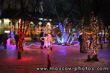 Festival of Light on Chistoprudny Boulevard