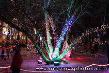 Festival of Light on Chistoprudny Boulevard