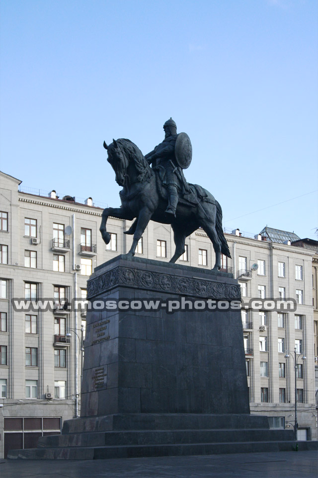 The monument to Yuri Dolgoruky