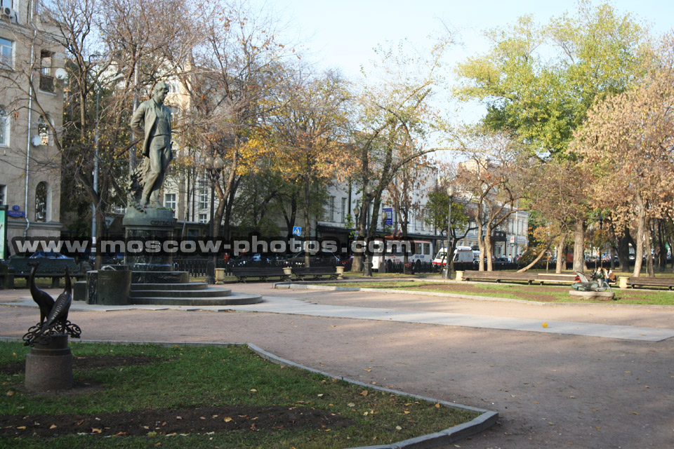 Sergey Esenin monument