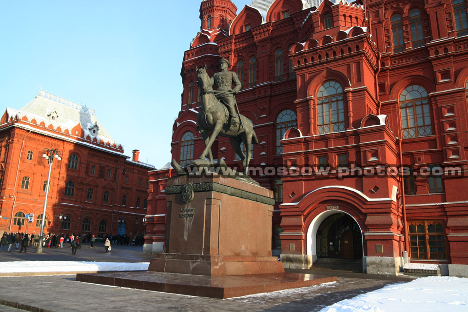 Georgy Zhukov monument
