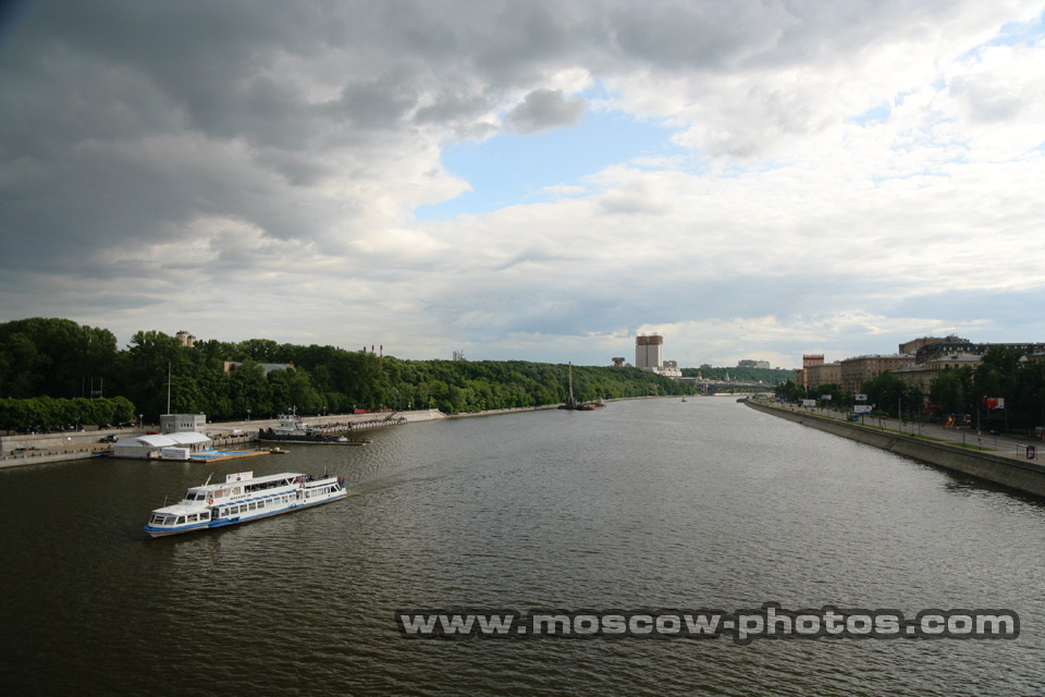 View from Andreyevsky Bridge