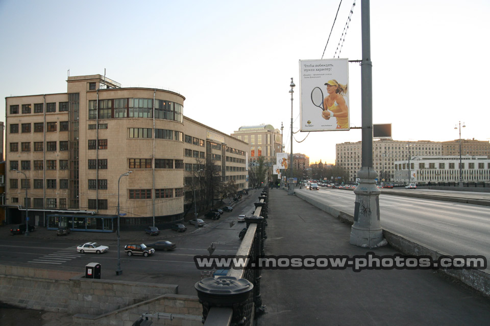 View from Bolshoy Ustinsky Bridge