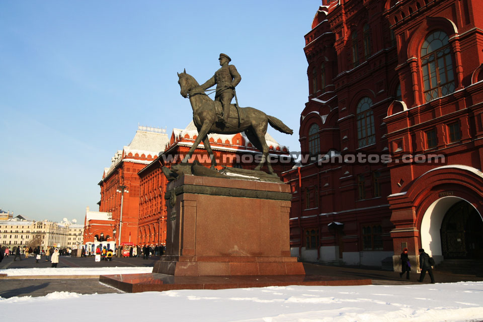 Georgy Zhukov monument