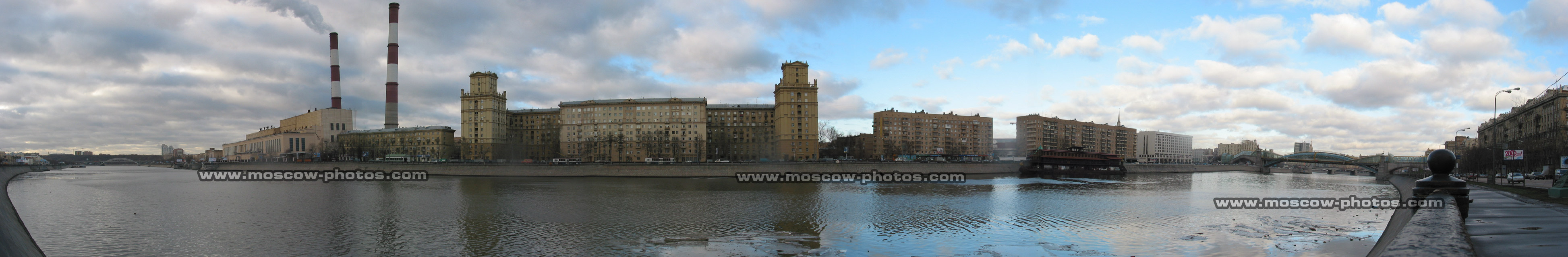 View from Rostovskaya naberezhnaya